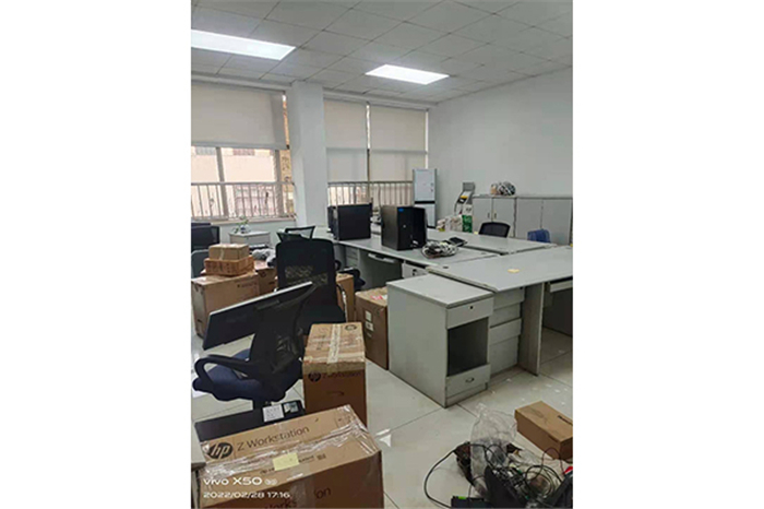 中車辦公室搬遷